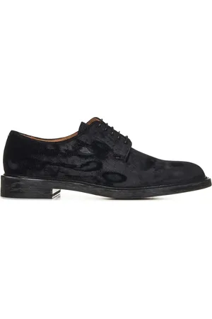 Maison Margiela Heren, Schoenen, Zwart, Maat: 42 EU Velours