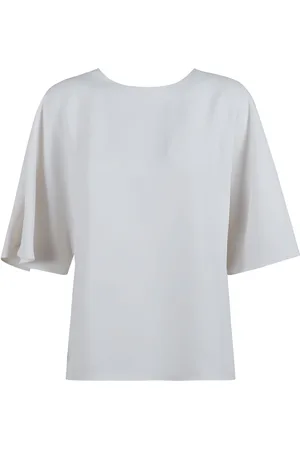 P.A.R.O.S.H. Dames, Blouses & Shirts, Wit, Maat: XL Satijn