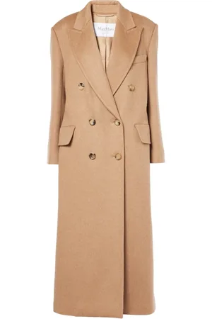Max Mara Dames, Mantels, Bruin, Maat: XS Wol