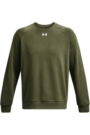 Under Armour Heren, Sweatshirts & Hoodies, Groen, Maat: L