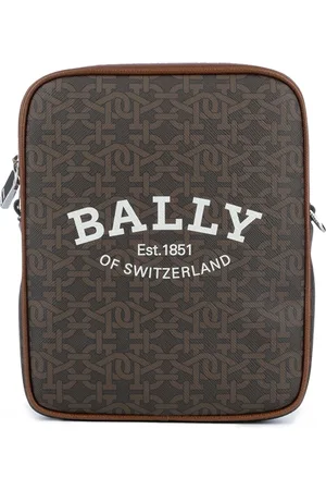 Bally Heren, Tassen, Bruin, Maat: ONE Size Leer