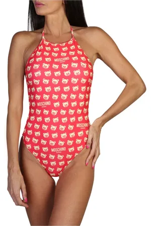 Moschino Dames, Badkleding, Roze, Maat: M Poliester