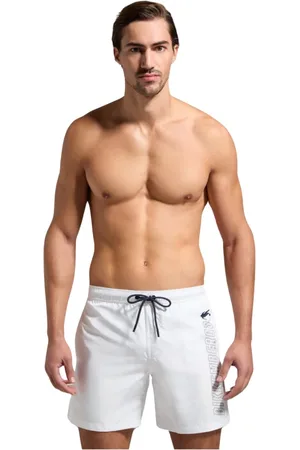 Bikkembergs Heren, Badkleding, Wit, Maat: XL Poliester