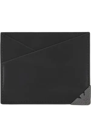 Emporio Armani Heren, Accessoires, Zwart, Maat: ONE Size Leer
