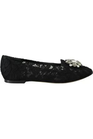 Dolce & Gabbana Dames, Schoenen, Zwart, Maat: 35 EU