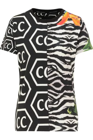 Carlo Colucci Dames, Tops, Zwart, Maat: L