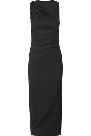 VERSACE Dames, Jurken, Zwart, Maat: S Viscose