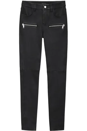 ANINE BING Dames, Broeken, Zwart, Maat: XS