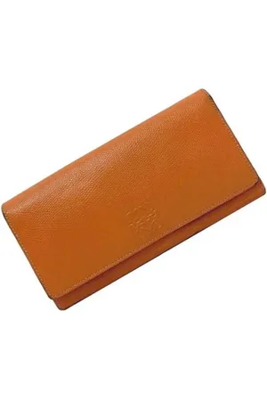 Loewe Dames, Pre-owned, Oranje, Maat: ONE Size Leer