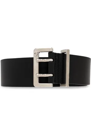 Salvatore Ferragamo Heren, Accessoires, Zwart, Maat: 85 CM Leer