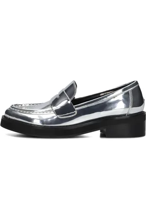 Bibi Lou Dames, Schoenen, Grijs, Maat: 38 EU Leer