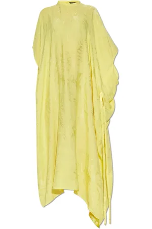 Balenciaga Dames, Jurken, Geel, Maat: 2XS Zijde