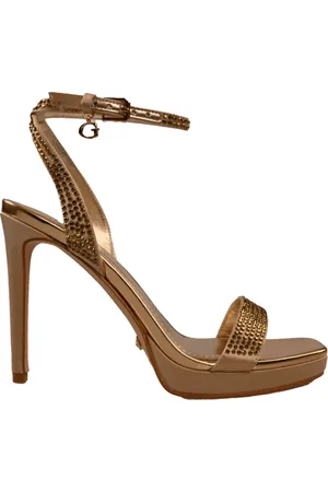 Guess Dames, Schoenen, Geel, Maat: 39 EU Katoen