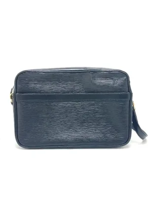 LOUIS VUITTON Dames, Pre-owned, Zwart, Maat: ONE Size Leer