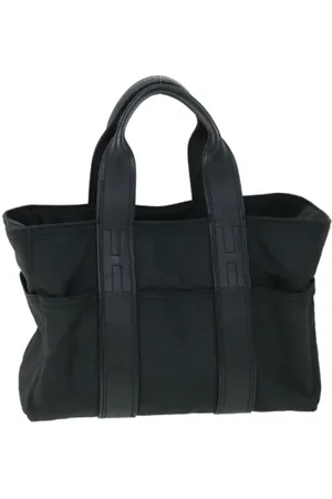 Hermès Dames, Pre-owned, Zwart, Maat: ONE Size Nylon