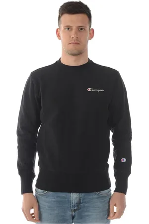 Champion Heren, Sweatshirts & Hoodies, Zwart, Maat: S
