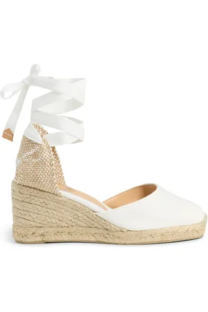 Castaner Dames, Schoenen, Wit, Maat: 35 EU Katoen