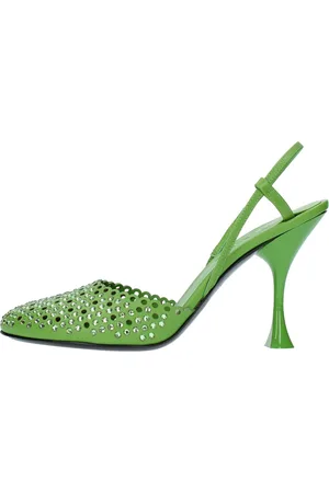 3Juin Dames, Schoenen, Groen, Maat: 38 EU