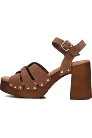 NOTRE-V Dames, Schoenen, Bruin, Maat: 39 EU Suède