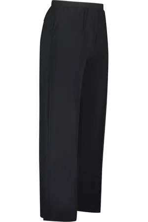 Plus Basics Dames, Broeken, Zwart, Maat: 6XL