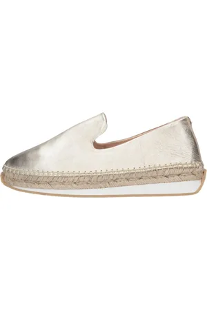 Fred de la Bretoniere Dames, Schoenen, Geel, Maat: 39 EU Jute