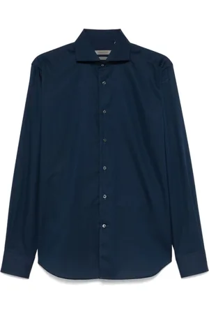 corneliani Heren, Overhemden, Blauw, Maat: M
