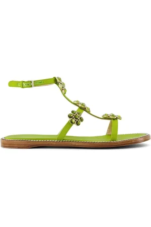 Giambattista Valli Dames, Schoenen, Groen, Maat: 36 EU Satijn