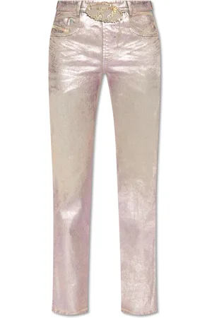 Diesel Dames, Jeans, Veelkleurig, Maat: W24 Zijde