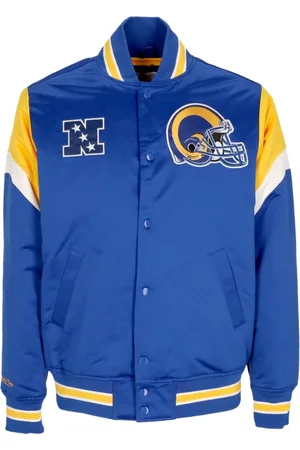 Mitchell & Ness Heren, Jassen, Blauw, Maat: M Poliester