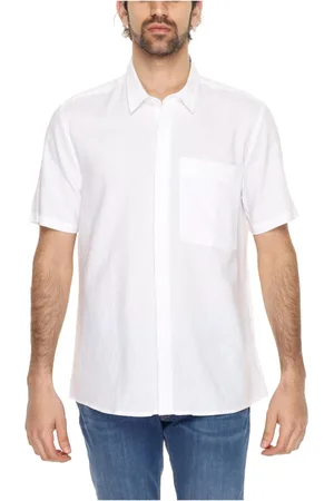 Antony Morato Heren, Overhemden, Wit, Maat: XL Linnen