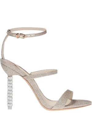 SOPHIA WEBSTER Dames, Schoenen, Grijs, Maat: 38 1/2 EU Leer