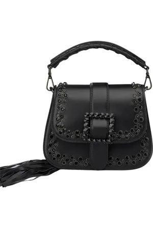 Alma en Pena Dames, Tassen, Zwart, Maat: ONE Size Leer