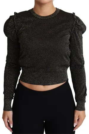 Dolce & Gabbana Dames, Truien, Zwart, Maat: 2XS Viscose