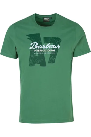 Barbour Heren, Tops, Groen, Maat: XL Katoen