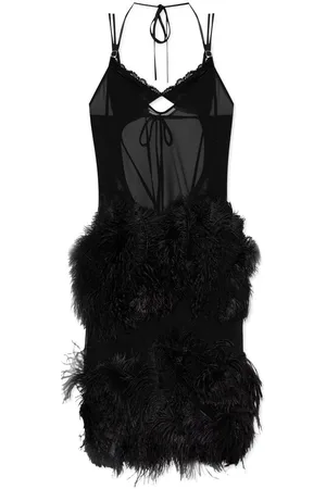 The Attico Dames, Jurken, Zwart, Maat: XS