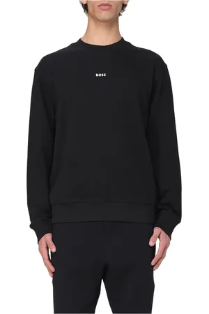 HUGO BOSS Heren, Sweatshirts & Hoodies, Zwart, Maat: S Fleece