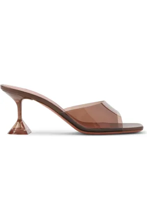 Amina Muaddi Dames, Schoenen, Bruin, Maat: 41 EU