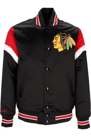 Mitchell & Ness Heren, Jassen, Zwart, Maat: S Zijde