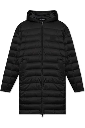 Dolce & Gabbana Heren, Mantels, Zwart, Maat: M Poliester