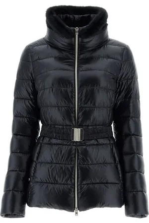 HERNO Dames, Jassen, Zwart, Maat: M