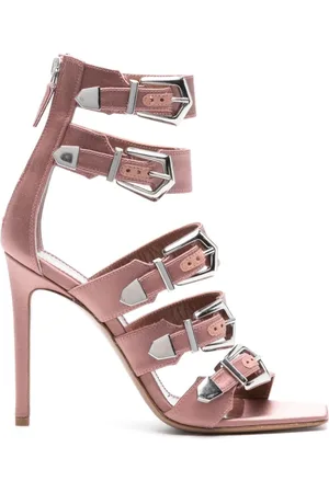PARIS TEXAS Dames, Schoenen, Roze, Maat: 37 EU Satijn