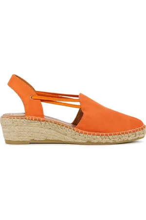 Viguera Dames, Schoenen, Oranje, Maat: 40 EU Leer
