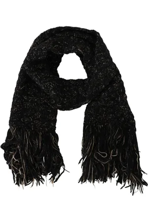 Dolce & Gabbana Dames, Jassen, Zwart, Maat: ONE Size Wol