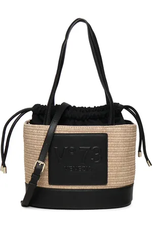 V°73 Dames, Tassen, Zwart, Maat: ONE Size Katoen
