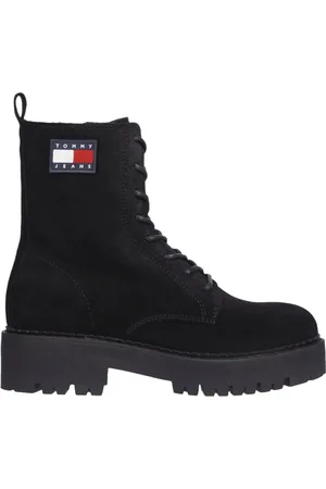 Tommy Hilfiger Dames, Schoenen, Zwart, Maat: 39 EU Suède
