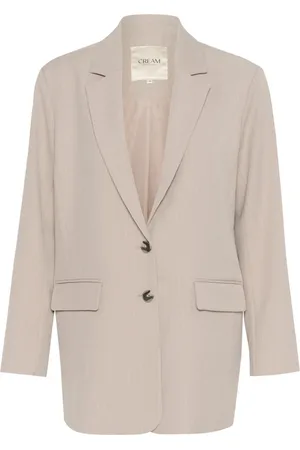 Cream Dames, Jassen, Zwart, Maat: 3XL Nylon
