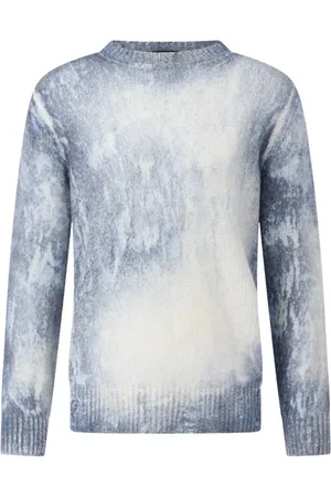 AVANT TOI Heren, Truien, Blauw, Maat: L Kasjmier