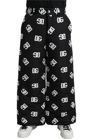 Dolce & Gabbana Heren, Broeken, Zwart, Maat: M Nylon