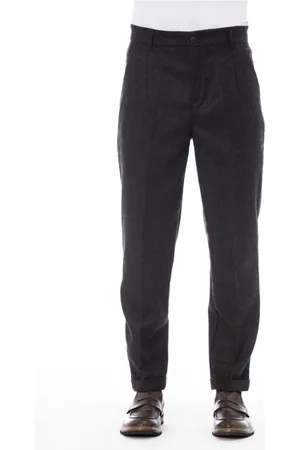 ALPHA STUDIO Heren, Broeken, Grijs, Maat: 2XL
