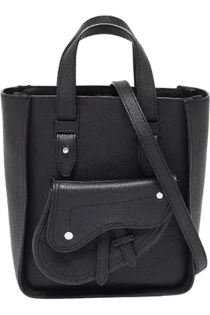 Dior Heren, Pre-owned, Zwart, Maat: ONE Size Leer
